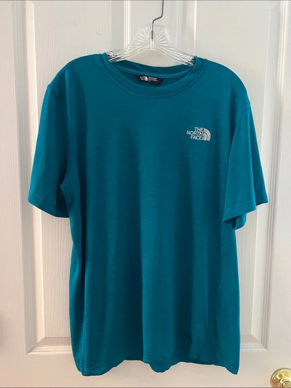 The North Face Men’s Teal Crew Short Sleeve Tee